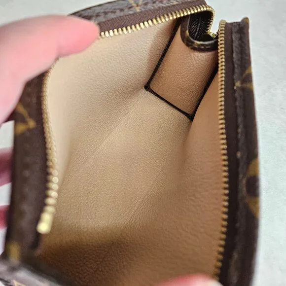 Louis Vuitton LV Monogram Toiletry 15 Pouch Toilette Pouchette Handbag Purse - Picture 9 of 12